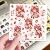 Pegatinas Personalizadas de Dibujos Animados Anime, Imágenes de Personajes Lindos, Etiquetas Autoadhesivas, Pegatinas de Dibujos Animados Culturales y Creativas Decorativas para DIY