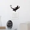Venta al por mayor transfronteriza Decoración del hogar de fútbol Copa del Mundo Pegatinas para interruptores Impermeables Extraíbles Autoadhesivas Dibujos animados Pegatinas de pared