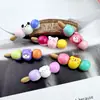 Comida y juego dibujos animados tamales morados hilo pegamento de crema funda de teléfono móvil diy accesorios para el cabello cuerda para la cabeza adornos accesorios de resina venta al por mayor