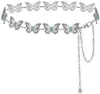 Cadena de cintura de aleación transfronteriza para mujer, Cadena de metal, Cinturón de cintura bohemio vintage, Cinturón decorativo para vestido Venta al por mayor