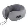 Almohada de Masaje en Forma de U para Viaje Masajeador Multifuncional Masajeador Eléctrico Almohada de Masaje para Columna Cervical Almohada para Coche y Hogar