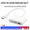 Um grande número de leitores de cartão tipo C em estoque, tipo C, telefone celular Android, computador multifuncional OTG2.0 SD/TF U disk