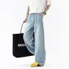 Verão [Lyocell Tencel Super Fino + Item Quente de Verão] Novos Jeans Masculinos de Seda Gelada Lyocell de Verão