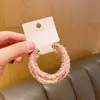 2025 Nova Faixa de Cabelo de Pelúcia Colorida Corda de Cabelo Macia Coreana de Alta Qualidade Versátil Elegante Cor Doce Acessórios de Cabelo da Moda