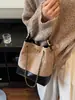 Bolso de Mano Retro Europeo y Americano para Viajes de Trabajo de Alta Gama con Cierre Gran Capacidad Bolso de Hombro Bloque de Color Costura Cadena Bolso de Mujer de Comercio Exterior