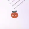 Jaqueta de Penas Nova Outono e Inverno Jaqueta Acessórios Decorativos Adesivos de Patch Combinação Fofa Expressão Fruta Bordado Tecido Adesivos