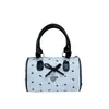 Lindo Bolso Boston con Lazo para Mujer, Estilo Coreano Dulce Moda Versátil Bolso de Hombro Cruzado, Bolso de Mano de Moda