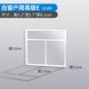 Material para modelo de construcción de mesa de arena DIY hecho a mano escena en miniatura paisaje cabaña ventana puerta versión simple 1:30
