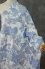 Tela para Vestido Jacquard Floral en Relieve de Moda Vestido Elegante Chaleco Traje Bolso Hecho a Mano Tela Teñida en Hilo