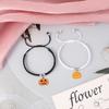 2022 nuevo brazalete de pareja tejido a mano para Halloween europeo y americano, un par de cuerdas de mano para hombre y mujer, joyería al por mayor