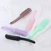 Peine Hueco Hueso de Pescado, Peine de Costilla, Peine de Masaje para Peinado y Peluquería, Peine Rizador, Peine para Peinado Casero de Peluquero, Alisado de Cabello