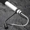 Gancho de Acero Inoxidable para Pesca para Controlar Peces, Pinza Retráctil para Peces de Pesca en Hielo, Anzuelo de Pesca Reforzado Equipo de Pesca
