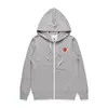Heyplay Marca da Moda Estilo Japonês Moletom com Zíper Jaqueta com Estampa de Coração Unissex Outono e Inverno Estilo Casal Exportação