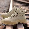 Zapatos Aislantes de Caña Alta con Punteras de Plástico para Hombre, Zapatos de Seguridad Aislantes 10Kv para Electricista, Zapatos de Seguridad Antigolpes y Antiperforación para Cuatro Estaciones, Resistentes al Desgaste