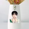 Chaveiro de Acrílico Branco Boynextdoor Lee Changhe Mingzai Hwan Dupla Face Suporte para Bolsa Pingente de Mochila Escolar