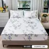 Juego de cama de verano fresco estilo pastoral floral con sábana bajera, colcha individual, funda de almohada, protector de colchón, funda protectora, ropa de cama
