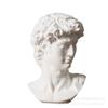 David Mini Pequeño Resina Imitación Yeso Estatua Adornos Retrato de Cabeza Estilo Europeo Escultura Boceto Figura Estilo Nórdico Árbol