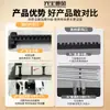 Saída de Ventilação de Ar Clássica de ABS Personalizada de Camada Dupla com Palhetas para Ar Condicionado Central em Wuhan
