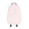 Almohada de coche con diseño de oso y conejo, con diseño de tira de cintura y corte de dibujos animados, cómoda y suave, universal para las cuatro estaciones.
