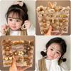 Cuerda para el pelo de leche para niños, coleta alta marrón, linda banda para el pelo de bebé para niñas, no daña el pelo, goma elástica alta, accesorio para el pelo