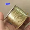 No. 71.5 línea de jade 0.6mm línea para joyería cera de abeja cristal cuerda de mano material DIY resistente al desgaste no elástico cuerda para colgante