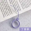 Cordón de Silicona para Ventilador Anillo de Silicona con Gema Cordón Cubierta de Audífonos Colgante de Silicona Cordón de Silicona Líquida