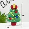 Llavero de Navidad Colgante de Muñeco Llavero de Papá Noel Colgante Pequeño Papá Noel Árbol de Navidad Regalo