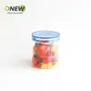 Frasco sellado para comida de mascotas de 400 ml, calibre 75, botella de plástico transparente, frasco de plástico para té perfumado, dulces, galletas