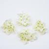 Diadema de Flores Hecha a Mano DIY Fotografía de Bodas Guía de Camino de Flores Hortensia Simulada Cabeza Textura Europea Mariposa Hortensia