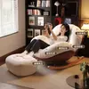 Mecedora de madera maciza nórdica, sofá individual para balcón, sofá perezoso, sillón individual, linda silla de cáscara de huevo, en stock para entrega rápida