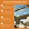 Creme Removedor de Película de Óleo para Vidros Hikmarion Kit de Limpeza Conveniente para Para-brisa de Carro, Janelas e Espelhos Retrovisores