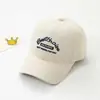 Gorra de béisbol infantil coreana y japonesa, casual y versátil, con la letra "FIND" impresa, gorra para proteger del sol, gorra deportiva de nicho para niños
