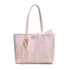 Bolsa de Ombro Estampada Doce Feminina Primavera e Verão 2025 Nova Moda Tote Bag Versátil Grande Capacidade Bolsa Geral