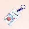 Portatarjetas para Estudiantes de Secundaria, Protector de Tarjeta Escolar, Tarjeta de Recogida, Tarjeta de Identificación de Autobús, Tarjeta de Pareja Linda, Tarjeta de Acceso