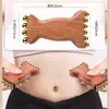 Escova Meridian Dourada de Latão para Rosto, Levantamento da Mandíbula, Área dos Olhos, Cabeça, Corpo, Barriga, Pente Massageador de Raspagem de Meridianos