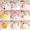 Muñecos para lanzar en bodas, llaveros de peluche, colgantes de muñecos para mochilas de mujer, pequeños regalos promocionales al por mayor