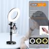 Luz de Preenchimento para Transmissão ao Vivo de Celular Luz de Celebridade da Internet Luz de Preenchimento para Foto Luz para Fotografia de Mesa Lâmpada de Beleza Luz de Preenchimento Circular Suporte Âncora Beleza