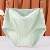 Ropa interior para madres de mediana edad y ancianas, algodón para mujer, cintura alta, antibacteriana, transpirable, talla grande 100.00 kg, shorts de algodón, cabeza