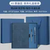 Caderno A5 em couro Yanba, conjunto de presente com logotipo personalizado, perfeito como presente corporativo ou para uso comercial; venda por atacado de cadernos estilosos de alta qualidade