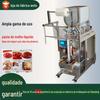 Máquina de embalagem especial em forma de U simples para misturar molho, enchimento quantitativo, molho de carne, molho de pimenta, embalagem especial, selagem