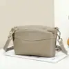 Nuevo Estilo Piel de Vaca de Primera Capa Multicolores Bolso Cruzado Pequeño Gran Capacidad Ligero Bolso de Hombro para Viajes Diarios Textura de Lujo Ligero Bolso de Mujer de Cuero Genuino