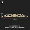 Dongyang Tallado en Madera Estilo Europeo Calcomanía Accesorios para Muebles Flores para Puertas de Madera Tallado Fino Calcomanías para Puertas de Gabinete Flores para Cabeceras Calcomanías de Madera Maciza Decoración