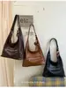 Bolso de Mujer 2025 Otoño Nuevo Estilo Coreano Leopardo Perezoso Estampado Bolso Tote Alta Apariencia Nicho Bolso de Hombro Cruzado