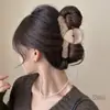Nuevo Pinza para el Cabello de Felpa 2026 para Mujer, Pinza de Tiburón de Alta Gama para Gran Volumen de Cabello, Pinza para el Cabello Estilo Coreano, Pinza Exquisita para Niña