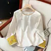 Garantia de Qualidade Seda Pura Redutora de Idade Nova Roupa Chinesa Estilo Nacional Camada Interna Camada Base Top Nova Roupa Camisa Toque de Alta Qualidade