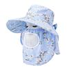 Chapéu xale estilo coreano novo chapéu de sol com proteção UV e aba grande chapéu de sol estilo ramo de flores chapéu de sol estilo oceano chapéu de colheita de chá feminino