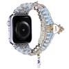 Adecuado para appIeiwatch123456789 Pulsera de Resina Cadena de Cuentas Correa de Apple Moda Universal
