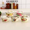 Bacia para Bolo Bacia de Esmalte Caixa Bacia para Bolo de Cavalo Bacia de Porcelana para Banha Antiga Bacia de Esmalte para Sopa Bacia de Porcelana Antiga Bacia Nostálgica para Cobertura de Bolo