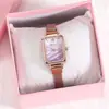 Reloj Cuadrado Simple Estilo Coreano 2021 al por Mayor para Estudiantes Mujeres Chicas Mori Lindo Fresco Reloj de Cuarzo