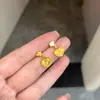 Caperucita Roja Hielo Explosivo Amor Triturado Pendientes con Borlas para Mujer Lujo Ligero Nicho Pendientes de Alta Gama Pendientes en Forma de Corazón para el Cabello